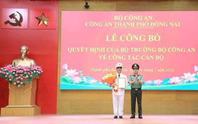 Đại tá Trần Trọng Thủy giữ chức Phó Giám đốc Công an Tp.Đồng Nai