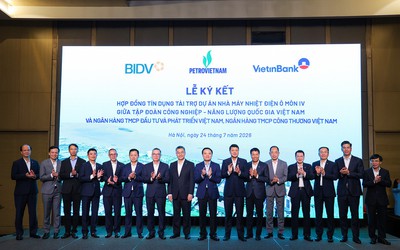 Ký kết hợp đồng tín dụng 7.300 tỷ đồng tài trợ Dự án Nhà máy Nhiệt điện Ô Môn IV