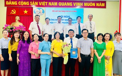 Tp.Hồ Chí Minh: Thành lập Chi hội Luật gia phường Phú Thọ Hòa