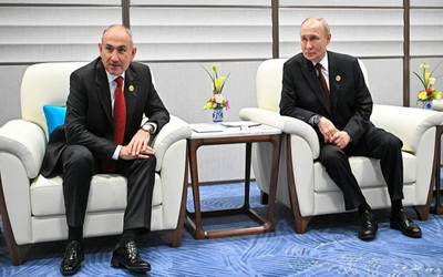 Thủ tướng Armenia Pashinyan điện đàm với Tổng thống Nga Putin, nêu bật một vấn đề