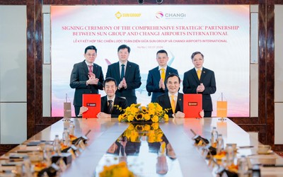 Sun Group và Changi Airports International mở rộng hợp tác chiến lược góp phần phát triển hạ tầng hàng không Việt Nam