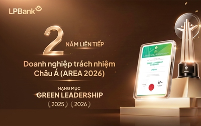 LPBank hai năm liên tiếp được vinh danh Green Leadership và Top 10 Ngân hàng ESG Việt Nam Xanh