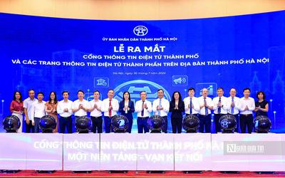 Hà Nội ra mắt nền tảng dùng chung, thống nhất quản trị thông tin