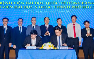 Bệnh viện Đại học quốc tế Hồng Bàng ký kết hợp tác chuyên môn với Bệnh viện Đại học Y Dược Tp.Hồ Chí Minh