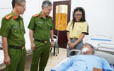 Đối tượng ma túy chống trả, ném ổ khóa làm Thiếu tá công an khâu gần 40 mũi