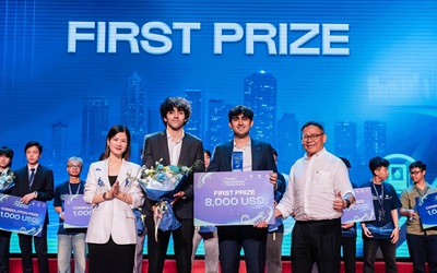 Đội thi Singapore giành quán quân Asian Hackathon for Green Future 2026 lần đầu tiên tổ chức tại Việt Nam
