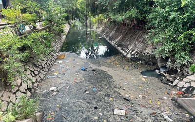 Mắc kẹt trong dòng "nước đen": Người dân khu Tây Tp.HCM mòn mỏi chờ giải pháp căn cơ