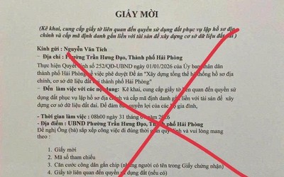 Công an cảnh báo thủ đoạn giả mạo “Giấy mời” về đất đai để lừa cài mã độc, chiếm đoạt tiền