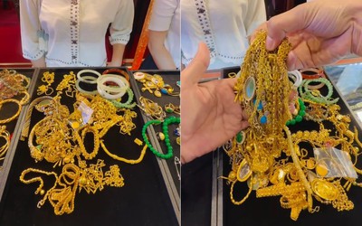 Mang vàng của mẹ đi kiểm tra, con gái bật khóc khi bán được 3,1 tỷ đồng