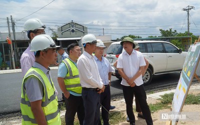 Bộ Xây dựng kiểm tra thực tế và chỉ đạo tăng tốc hoàn thiện dự án Quốc lộ 28B