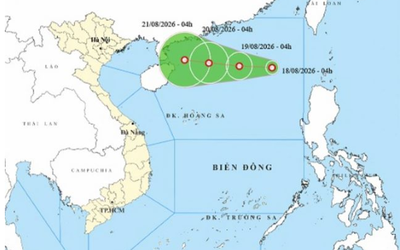 Xuất hiện áp thấp mới trên Biển Đông, 10 tỉnh, thành được yêu cầu khẩn trương ứng phó