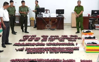 Triệt phá thành công đường dây vận chuyển gần 9.300 kíp nổ từ Lào vào Việt Nam