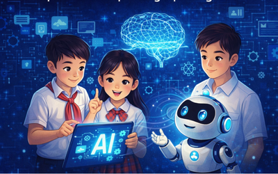 Từ năm học 2026-2027, giáo dục AI được triển khai đại trà tại các trường phổ thông