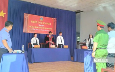 Cà Mau: Gần 300 cán bộ, người dân tham dự phiên tòa giả định về bảo vệ nguồn lợi thủy sản
