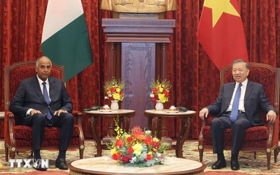 Tổng Bí thư, Chủ tịch nước Tô Lâm tiếp Chủ tịch Quốc hội Bờ Biển Ngà