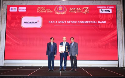BAC A BANK tiếp tục được vinh danh tại ASEAN Award 2026