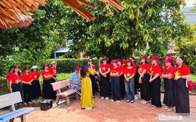 Về ngôi nhà tuổi thơ của Đại tướng Võ Nguyên Giáp bên dòng Kiến Giang