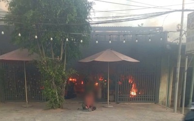 Người đàn ông đốt nhà, ôm chặt người phụ nữ giữa đám cháy để tự tử