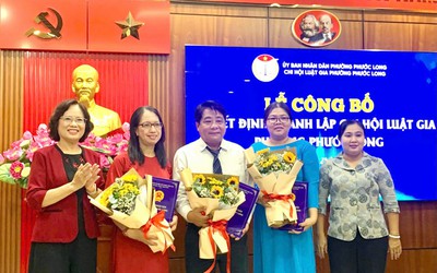Tp.Hồ Chí Minh: Ra mắt Chi hội Luật gia phường Phước Long