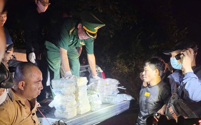Màn tháo chạy bất thành của 2 người đàn ông chở gần 29kg ma túy