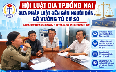 Luật gia về cơ sở, gỡ vướng pháp lý cho người dân