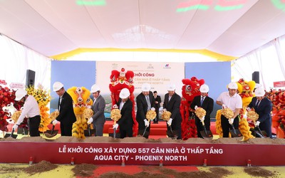 Đối tác quốc tế liên tiếp khởi công các gói thầu lớn tại Aqua City