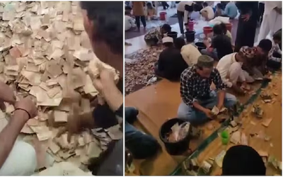 Cụ bà ăn xin qua đời, dân làng "sốc" khi mở cửa nhà thấy cả núi tiền