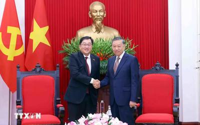 Tổng Bí thư, Chủ tịch nước Tô Lâm tiếp Đại sứ Malaysia Tan Yang Thai chào từ biệt