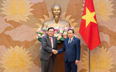 Chủ tịch Quốc hội Trần Thanh Mẫn tiếp Đại sứ Malaysia Tan Yang Thai chào từ biệt