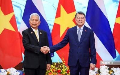 Thủ tướng Chính phủ Lê Minh Hưng hội kiến Chủ tịch Quốc hội Thái Lan