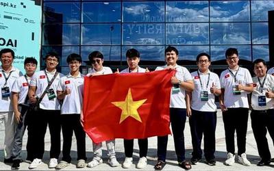 Học sinh Việt Nam giành 7 huy chương tại Olympic Trí tuệ nhân tạo quốc tế