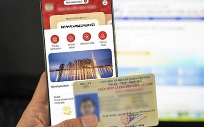 Đã có giấy phép lái xe điện tử, có được cấp giấy phép lái xe bản cứng?