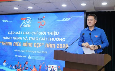 Khởi động Hành trình và Giải thưởng “Thanh niên sống đẹp” năm 2026