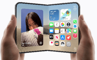 Apple lần đầu ra mắt điện thoại màn hình gập iPhone Duo