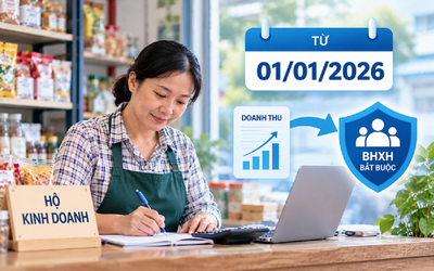 BHXH bắt buộc đối với chủ hộ kinh doanh: Những quy định cần biết từ năm 2026