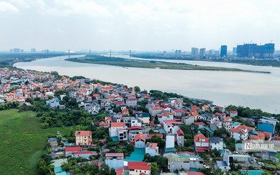 Đôi bờ sông Hồng trước "đại quy hoạch" trục đại lộ cảnh quan rộng 11.400ha
