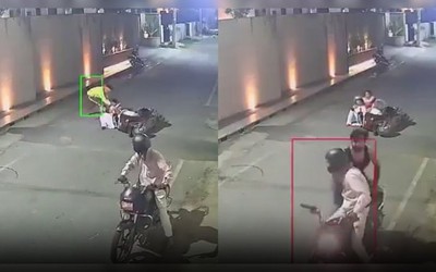 Giật dây chuyền trên phố, tên cướp bị dân vây bắt tại trận
