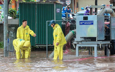 Hà Nội huy động toàn lực chống ngập