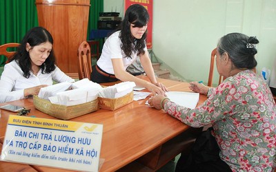 Lịch chi trả lương hưu qua tài khoản cá nhân tại các tỉnh, thành từ 3/9, người hưởng cần lưu ý
