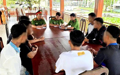 Dàn dựng clip bạo lực đăng lên mạng xã hội câu tương tác, nhóm thanh thiếu niên bị triệu tập