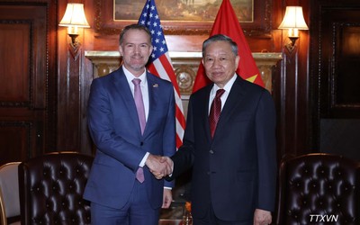 Tổng Bí thư, Chủ tịch nước Tô Lâm tiếp Trưởng Đại diện Thương mại Hoa Kỳ Jamieson Greer