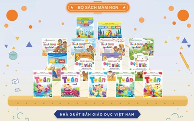 Bộ sách "Mầm non" mới: Giúp trẻ phát triển ngôn ngữ, tư duy và thẩm mỹ từ sớm