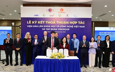 Vingroup và Viện Hàn lâm Khoa học và Công nghệ Việt Nam hợp tác phát triển công nghệ mũi nhọn 