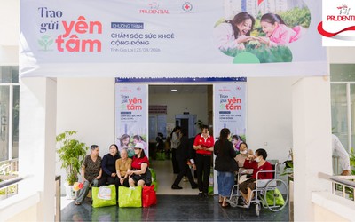Prudential Việt Nam hỗ trợ khôi phục không gian vui chơi cho trẻ em sau lũ tại Lai Châu