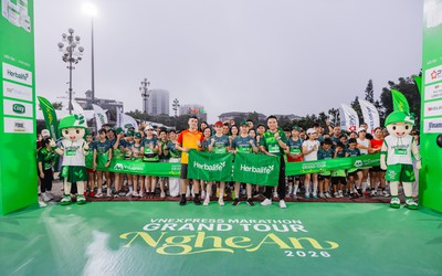 Herbalife Việt Nam tiếp sức cộng đồng runner tại VnExpress Marathon Grand Tour Nghệ An 2026