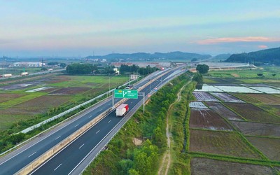 Nút giao Trì Bình - Dung Quất trước ngày thông xe