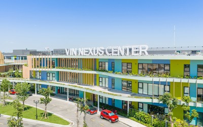 Vin Nexus Center: Trường học hạnh phúc hình trái tim và những gam màu rất “lạ”
