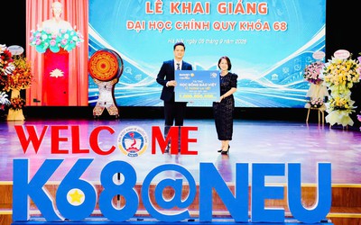 Bảo Việt dành 1 tỷ đồng trao học bổng “Bảo Việt - Vì tương lai Việt” cho sinh viên Đại học Kinh tế Quốc dân năm học 2026 - 2027