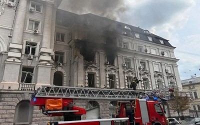 Nga tập kích trụ sở Cơ quan An ninh Ukraine