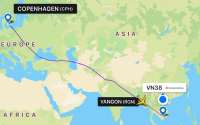 Sản phụ bất ngờ sinh con trên máy bay, Vietnam Airlines chuyển hướng xuống Myanmar